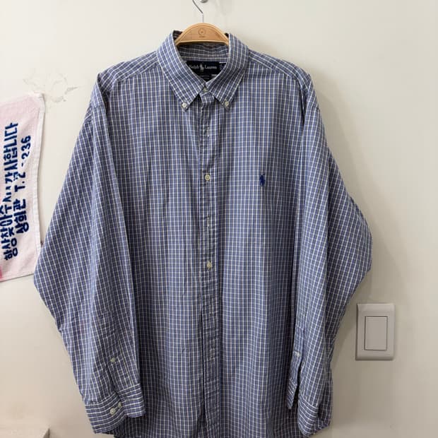136. 폴로 체크 셔츠