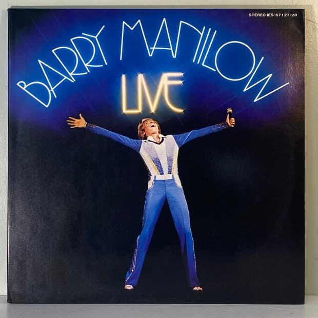 (중고LP-팝) Barry Manilow -Live (2LP)