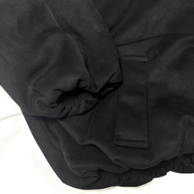 zara 페이크 스웨이드 크롭 점퍼 🖤