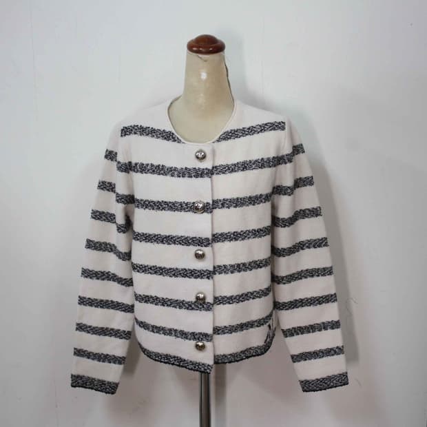 C-10/마인 정품 여성용 스트라이프 자켓 90