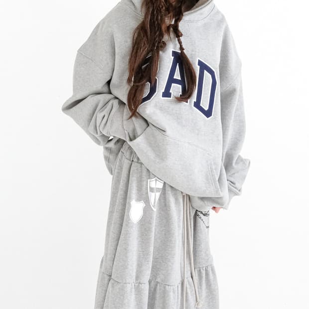 샵페어리 maxi jersey tiered skirt 롱스커트