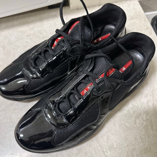 프라다 아메리카컵 유광 uk5.5