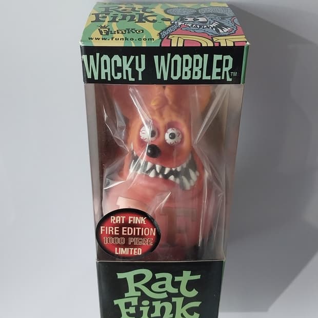 ratfink fire edition 랫핑크 피규어 한정판