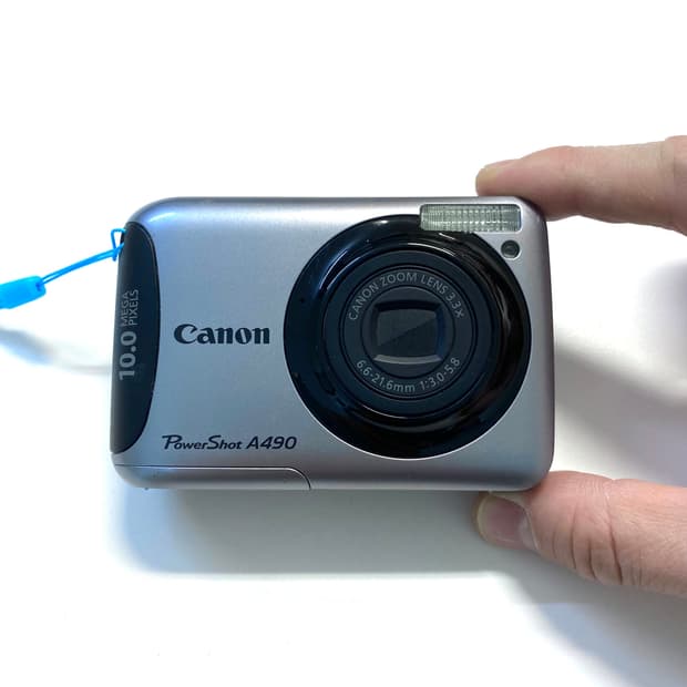 캐논 파워샷 A490 디지털 카메라