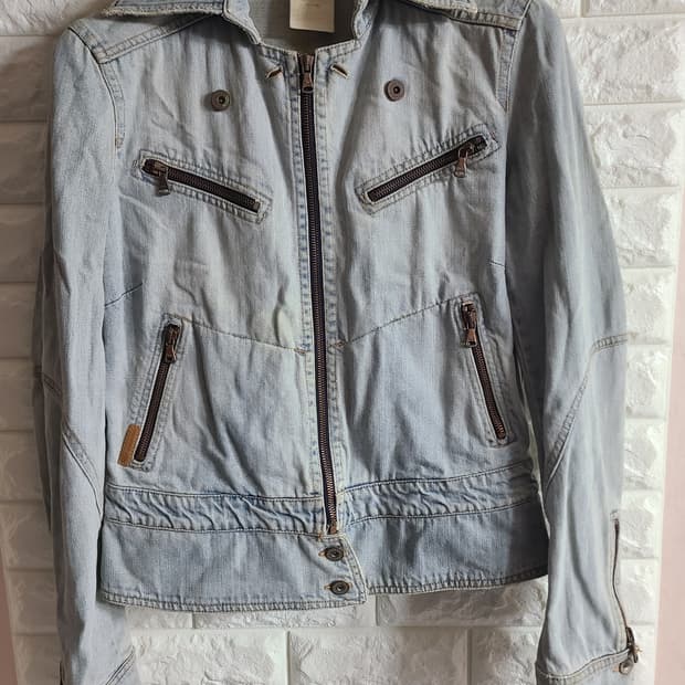 D&G 라이트 데님 자켓 청자켓(55-66)