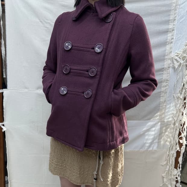 marc jacobs big button coat