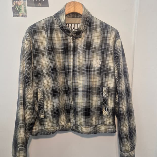 MSCHF 브랜드의 체크 패턴 집업  M
 사이즈 