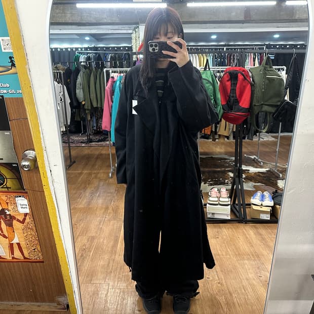 마이뷰티풀렌들렛 울 롱 코트