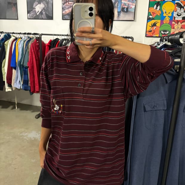 일제 빈티지 긴팔티
