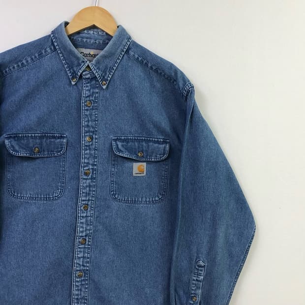 XL 칼하트 데님 셔츠