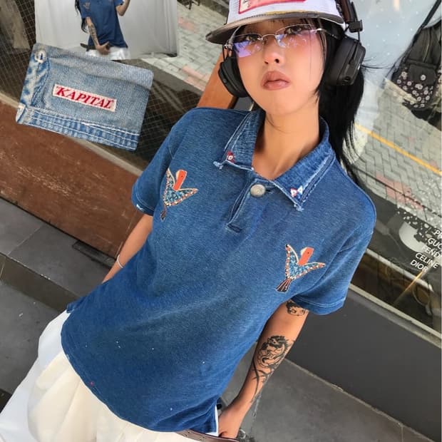 Kapital Thunderbird t-shirt