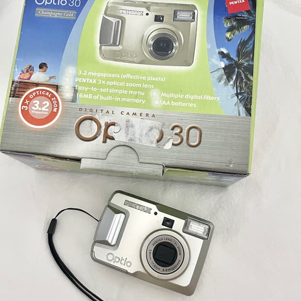 펜탁스 옵티오30 pentax optio30 디카 디지털카메라