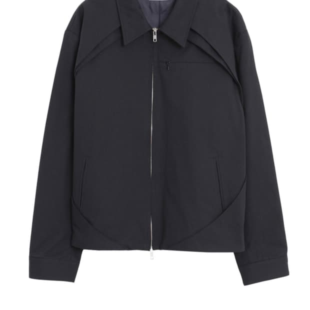 구함)요석 Flap jacket(Black)