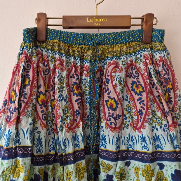 Swaadisht Chai 여성 에스닉밴딩스커트