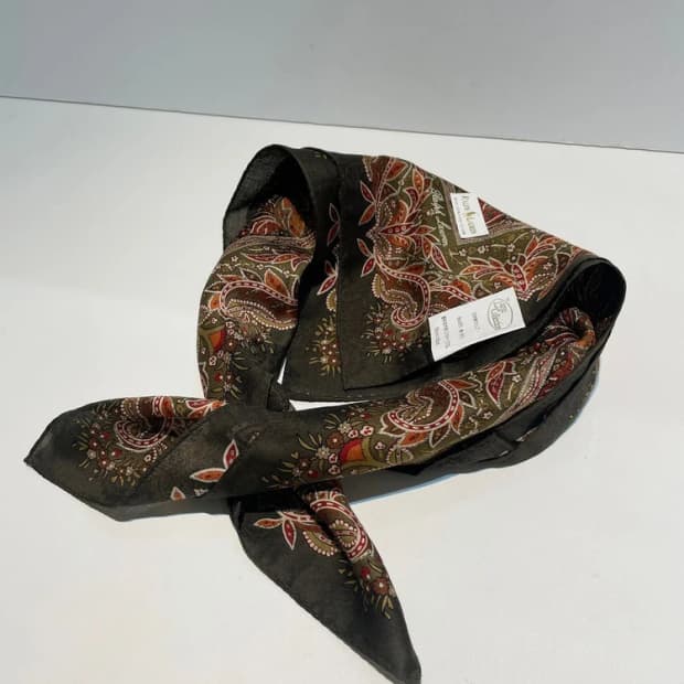 폴로 랄프로렌 00s 페이즐리 레트로 쁘띠 손수건 A1355