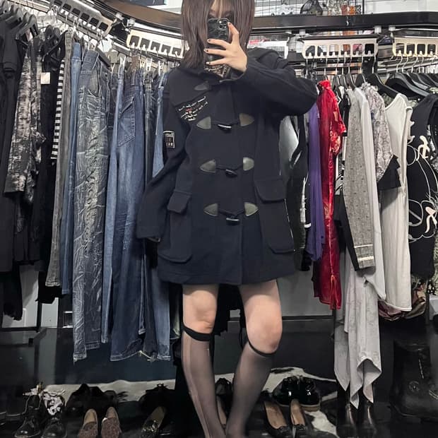 Mac hope 후드 떡볶이코트