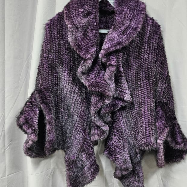 잇미샤 밍크 케이프 