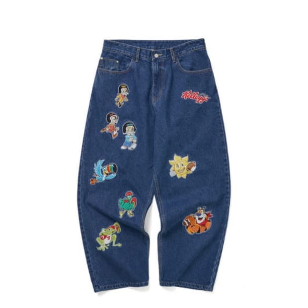 위캔더스 캘로그 청바지 L