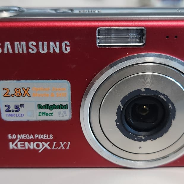 SAMSUNG KENOX LX1 빈티지 레트로 디지털카메라