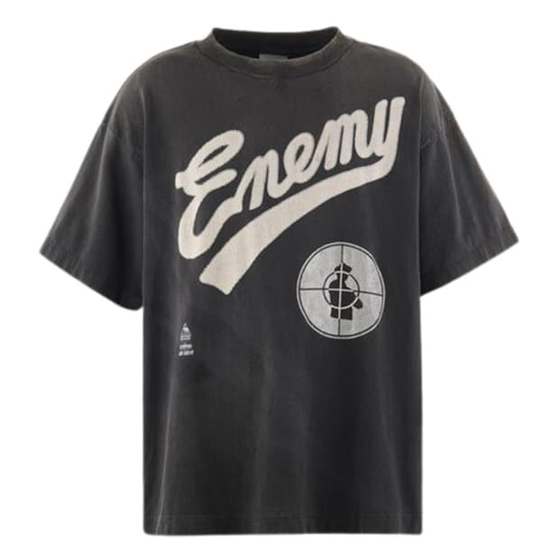 Saint michael 퍼블릭 에너미 티셔츠