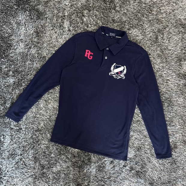 파리게이츠 골프 카라 긴팔 티셔츠 (5) 100
