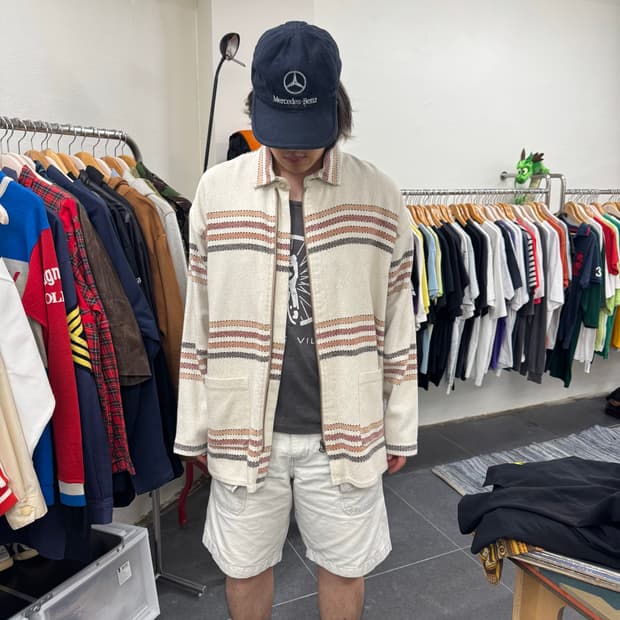 70’s Bandanas Stripe Native Jacket