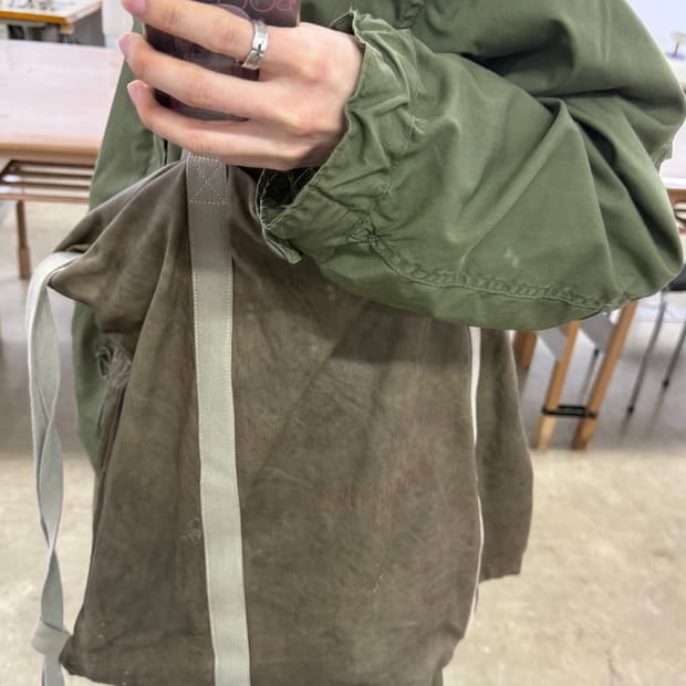 boris bidjan saberi leather bag