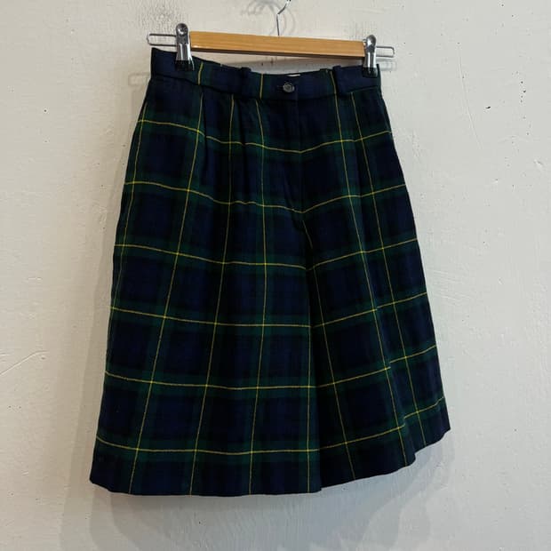 GLEN NEVIS 퓨어울 클래식 큐롯팬츠 Made in JAPAN 