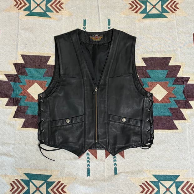 할리 아메리칸레전드 웨스턴 바이커 베스트