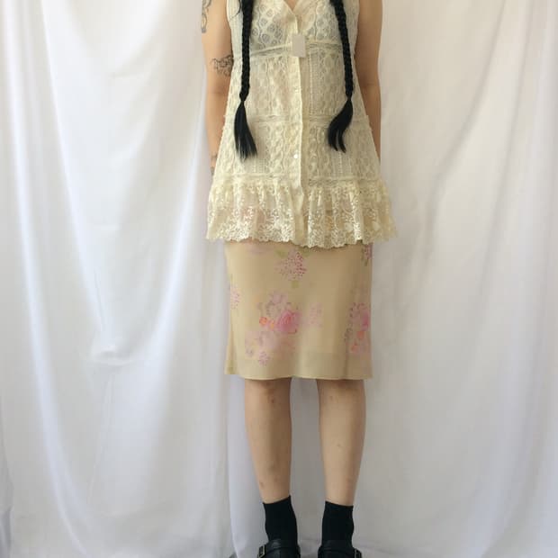 Lace vest