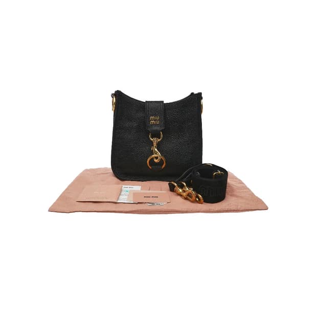 [S급] 미우미우 5BC122 후크 장식 숄더백 판매합니다!!!