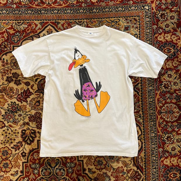90s Looney Tunes "Exhausted Daffy" Boxer