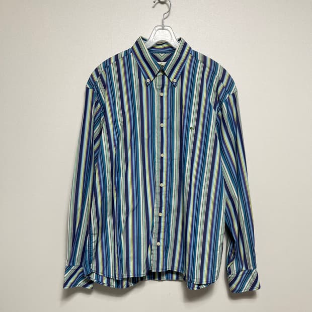 라코스테 빈티지 스트라이프 긴팔 셔츠 95