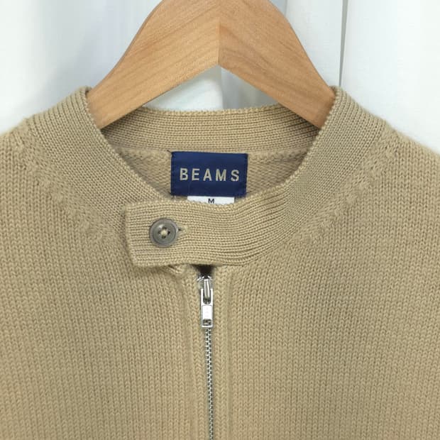 빔즈 울100% 니트가디건
