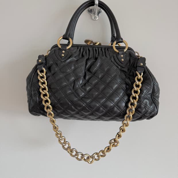 마크제이콥스(Marc Jacobs) 레더 퀄팅 브레임백(ITALY)