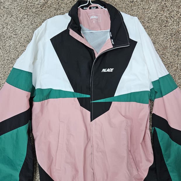 22FW-팔라스 패널드 쉘 자켓 핑크