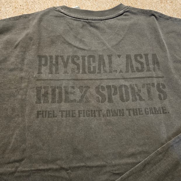 HDEX 피지컬아시아 콜라보 반팔티셔츠