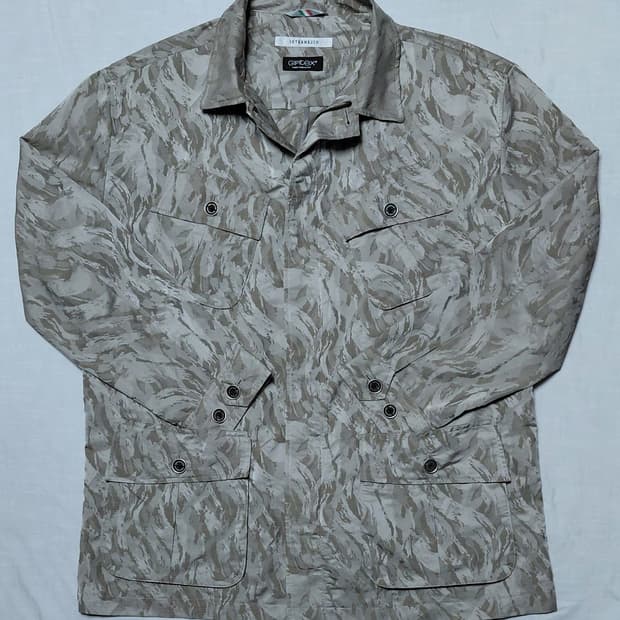 [Gipitex 이탈리아 원단] 인터메조 카모 사파리 재킷 (110)