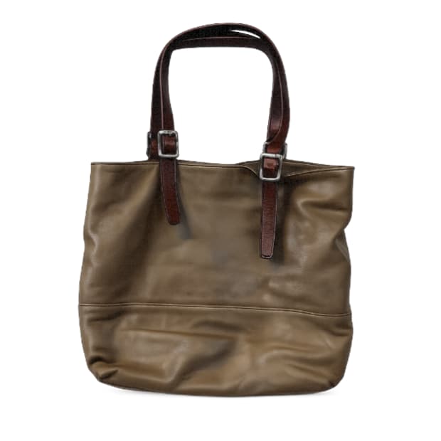 마가렛 호웰 레더 버클 토트백