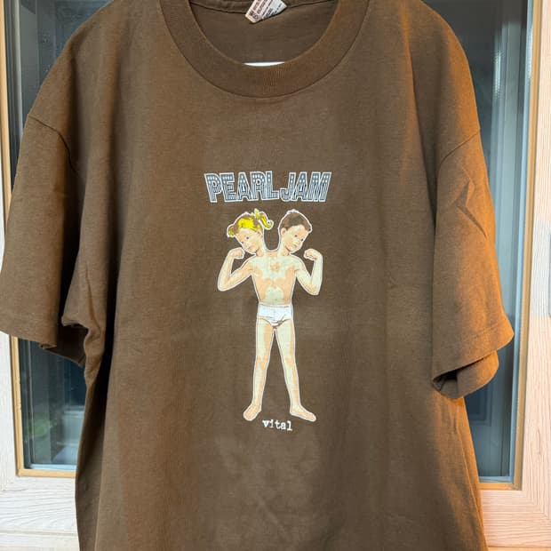 펄잼 vintage vital tee (anvil tag)