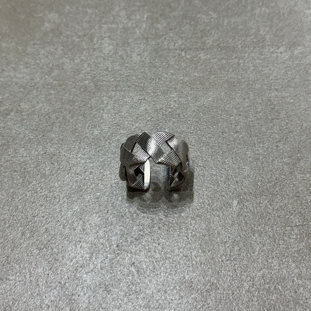 S925 Folded Ring - 폴디드 반지