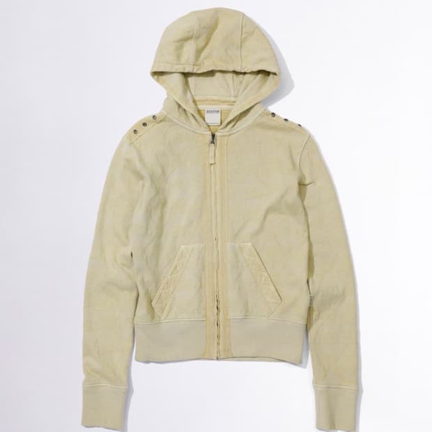 스컬프터 자카드 후드집업