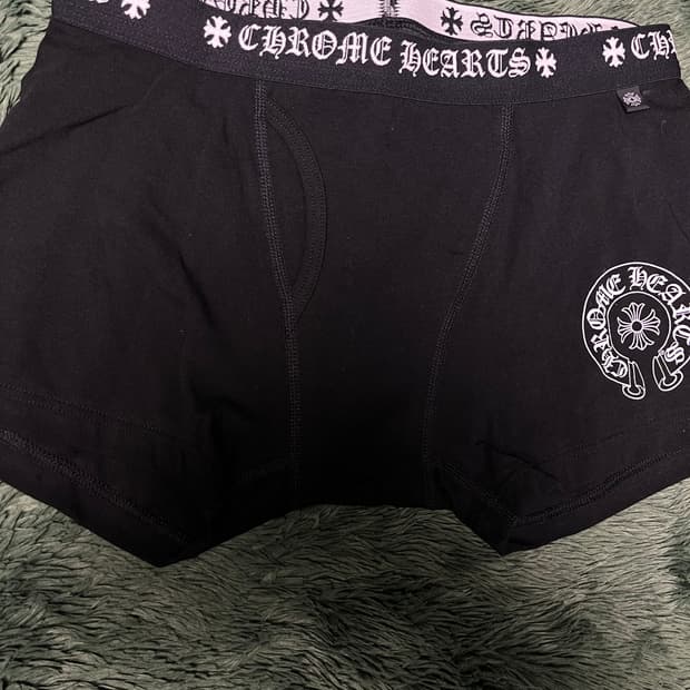 크롬하츠 복서 브리프 블랙 M 새상품