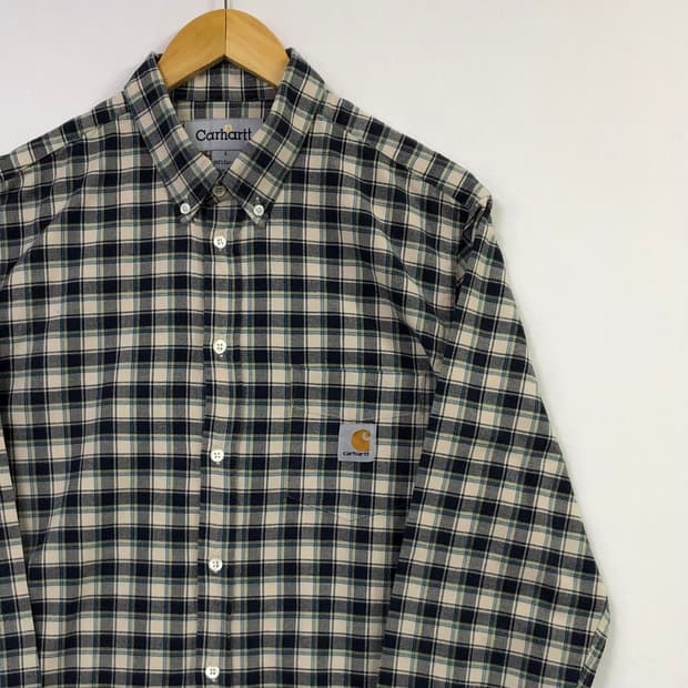 L 칼하트 체크 남방