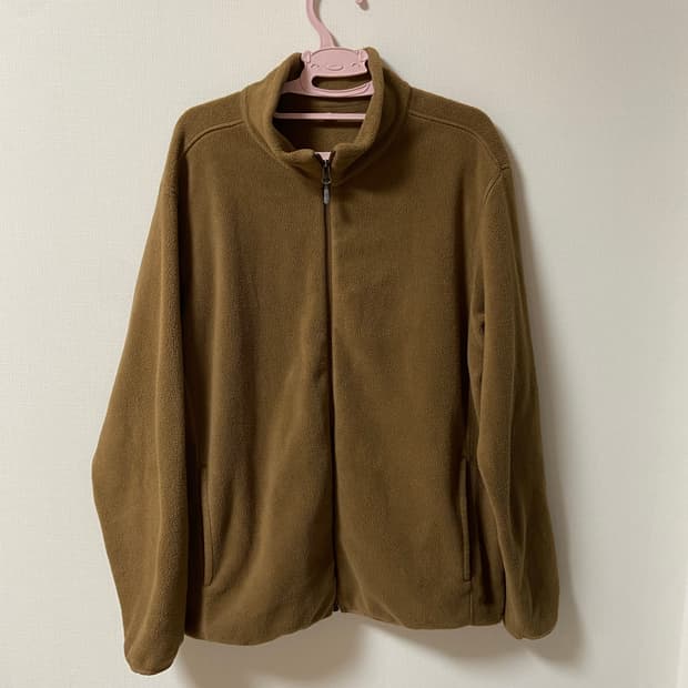 빈티지 일본유니클로 갈색 후리스