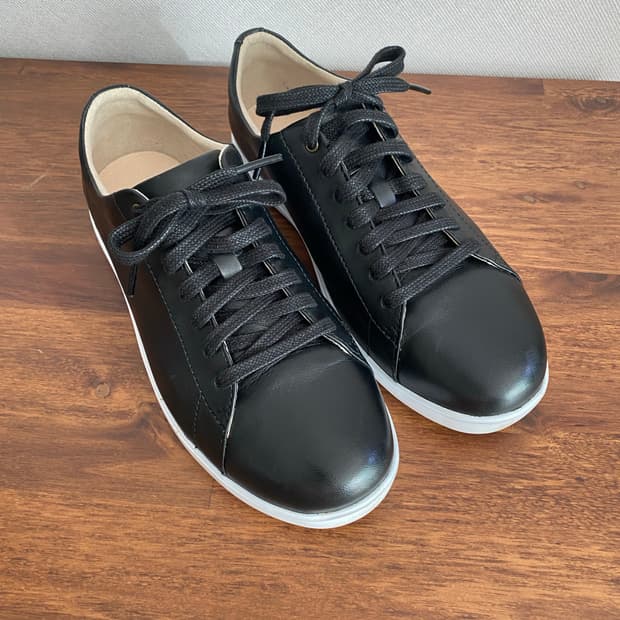 COLE HANN 콜한 레이스업 가죽스니커즈(7.5C)