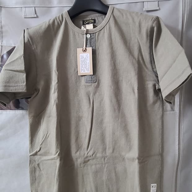 콜림보 헨리넥 반팔 티셔츠 L