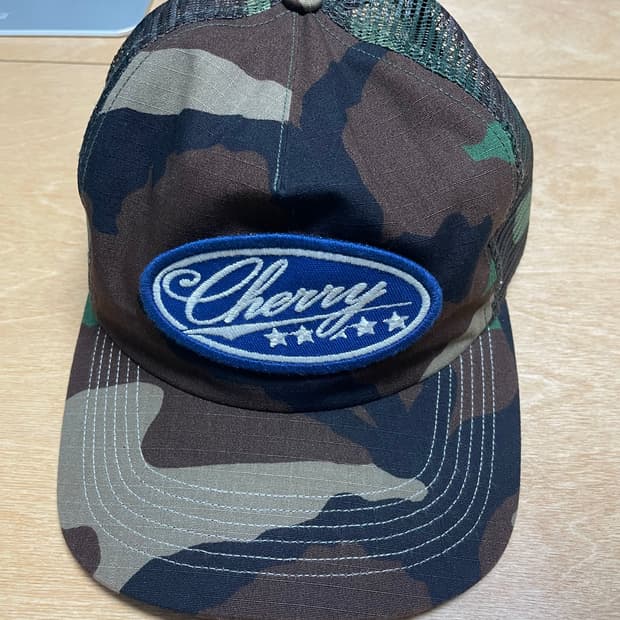 cherry la five star camo hat 캡