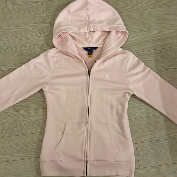 폴로 랄프로렌 후드집업 핑크