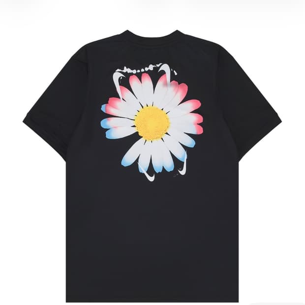 나이키 x 피스마이너스원 대한민국 아카데미 프로 숏슬리브 풋볼 탑 블랙